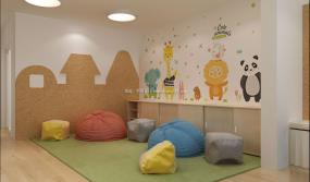 幼兒早教中心裝飾效果圖片