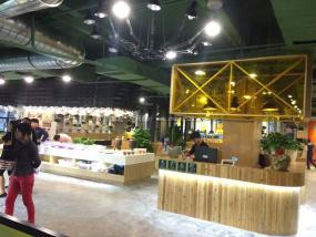 最新休閑自助餐廳裝修設(shè)計效果圖