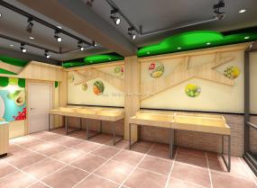 最新水果店裝飾實景圖