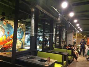 最新休閑自助餐廳設(shè)計裝飾效果圖