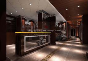 大型美發(fā)店裝飾設(shè)計(jì)效果圖