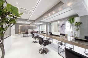 大型美發(fā)店設(shè)計(jì)裝飾圖片