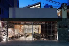 最新紅酒餐廳裝飾效果圖