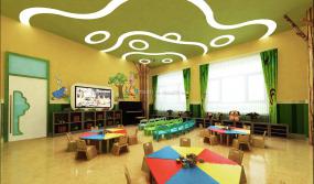 實驗幼兒園裝飾設計效果圖