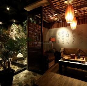 特色茶館裝潢效果圖片
