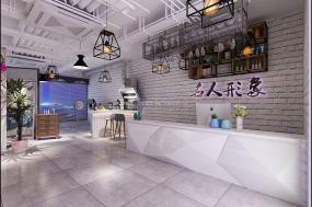 美發(fā)店設(shè)計(jì)裝潢圖片
