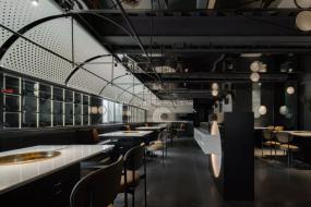 簡約風格主題餐廳裝修圖片