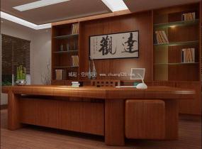 中式傳統(tǒng)辦公室設(shè)計(jì)裝飾圖