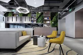 辦公室最新室內(nèi)裝修實景圖