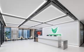 蜂巢型辦公空間設(shè)計(jì)裝修圖